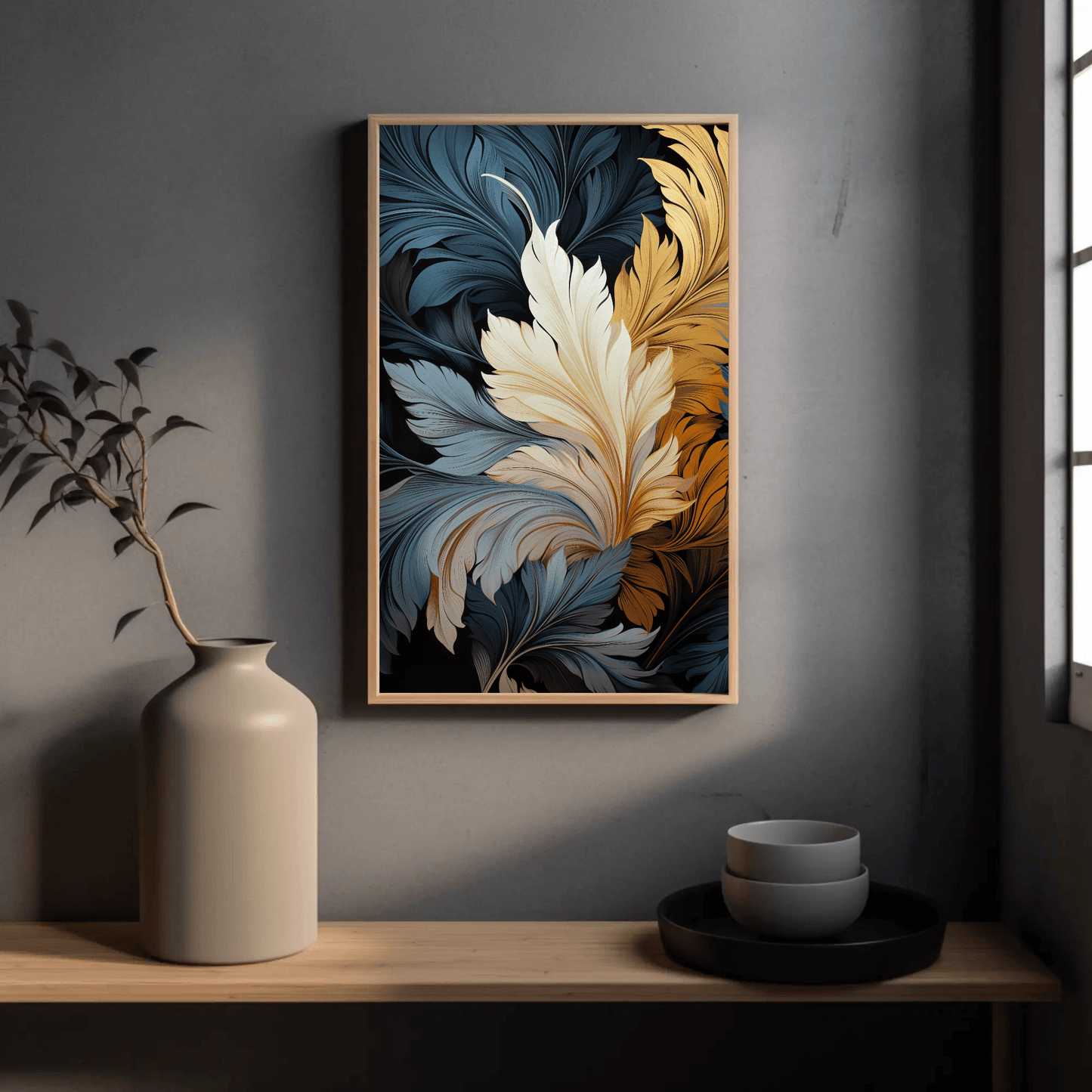 Garden Essence Abstract Wall Art