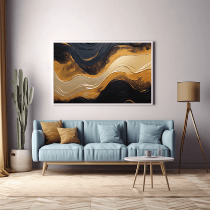 Abstract Layers Wall Art