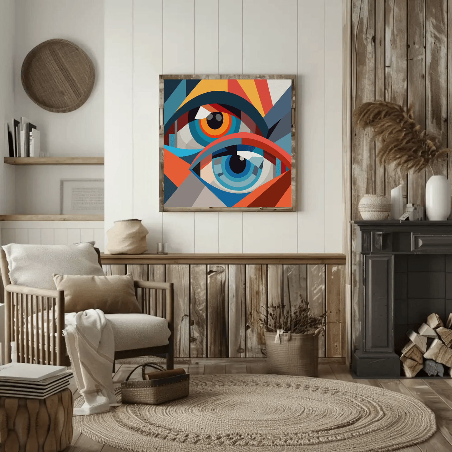 Ethereal Mystical Faces Wall Art