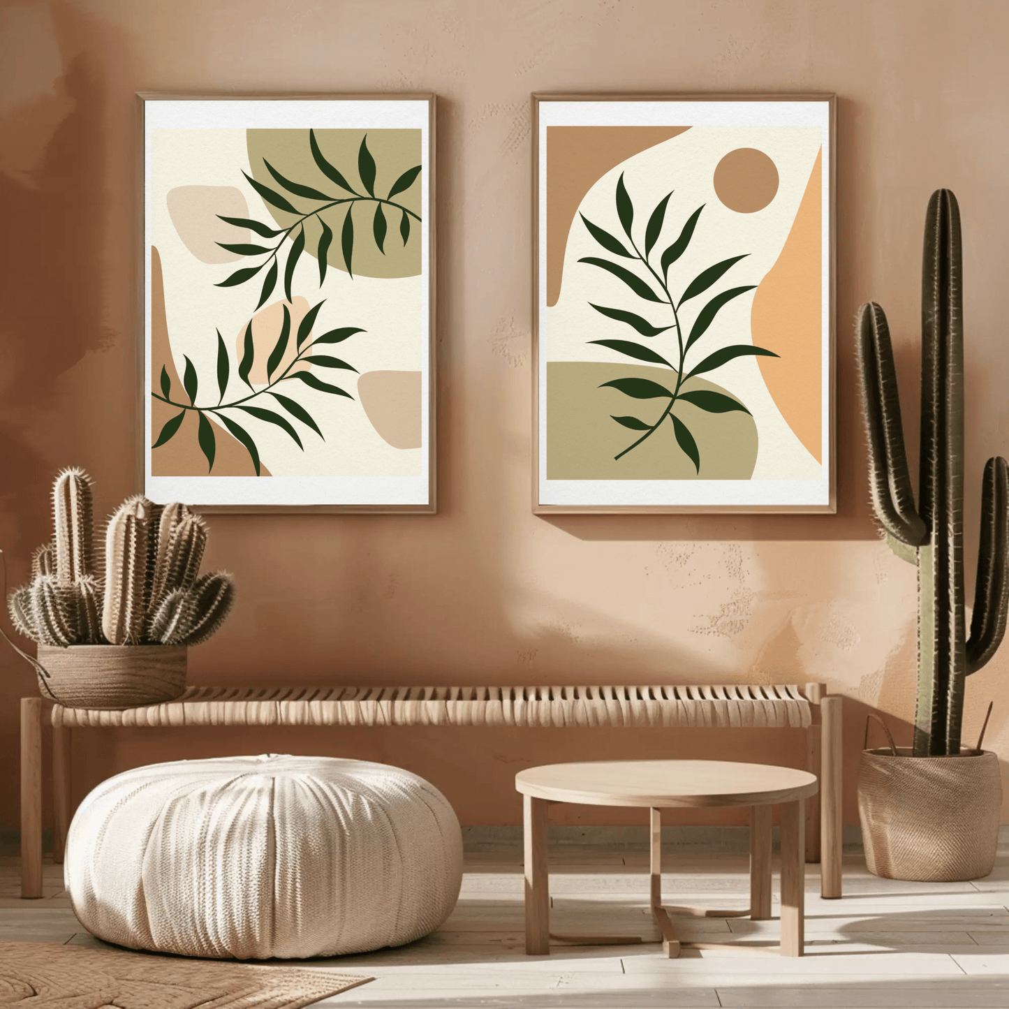 Vibrant Bohemian Abstract Wall Art