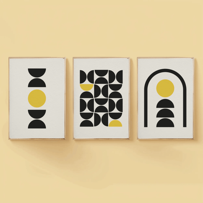 Boheme - Boho Abstract Shapes Minimal Abstract Wall Art