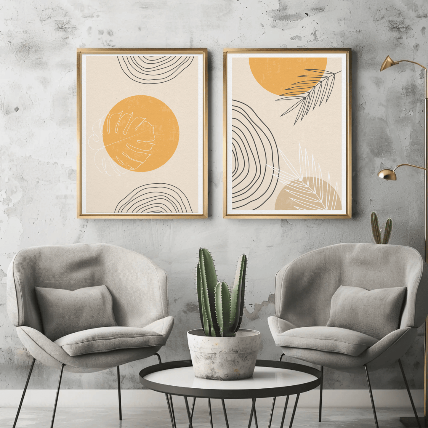 Radiant Bohemian Sunset Wall Art