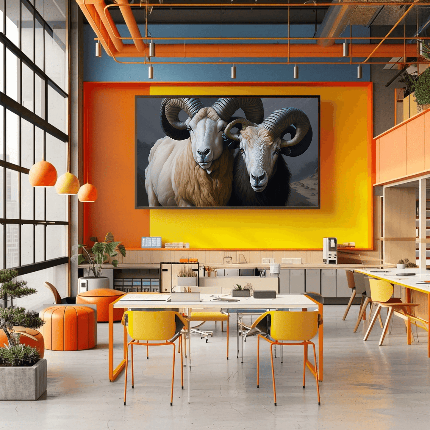 Stunning Ram Wall Art