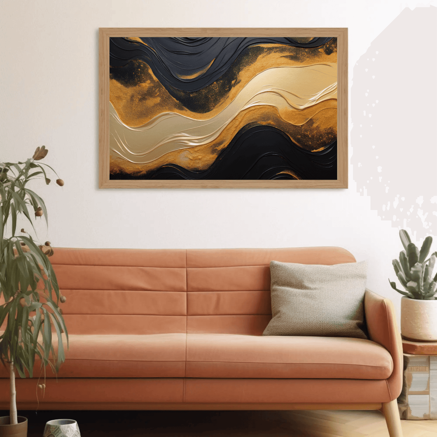 Abstract Layers Wall Art