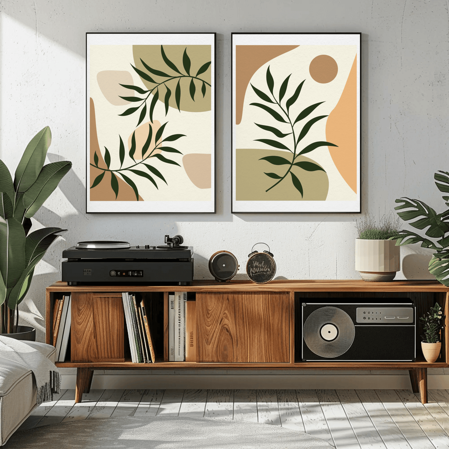 Vibrant Bohemian Abstract Wall Art