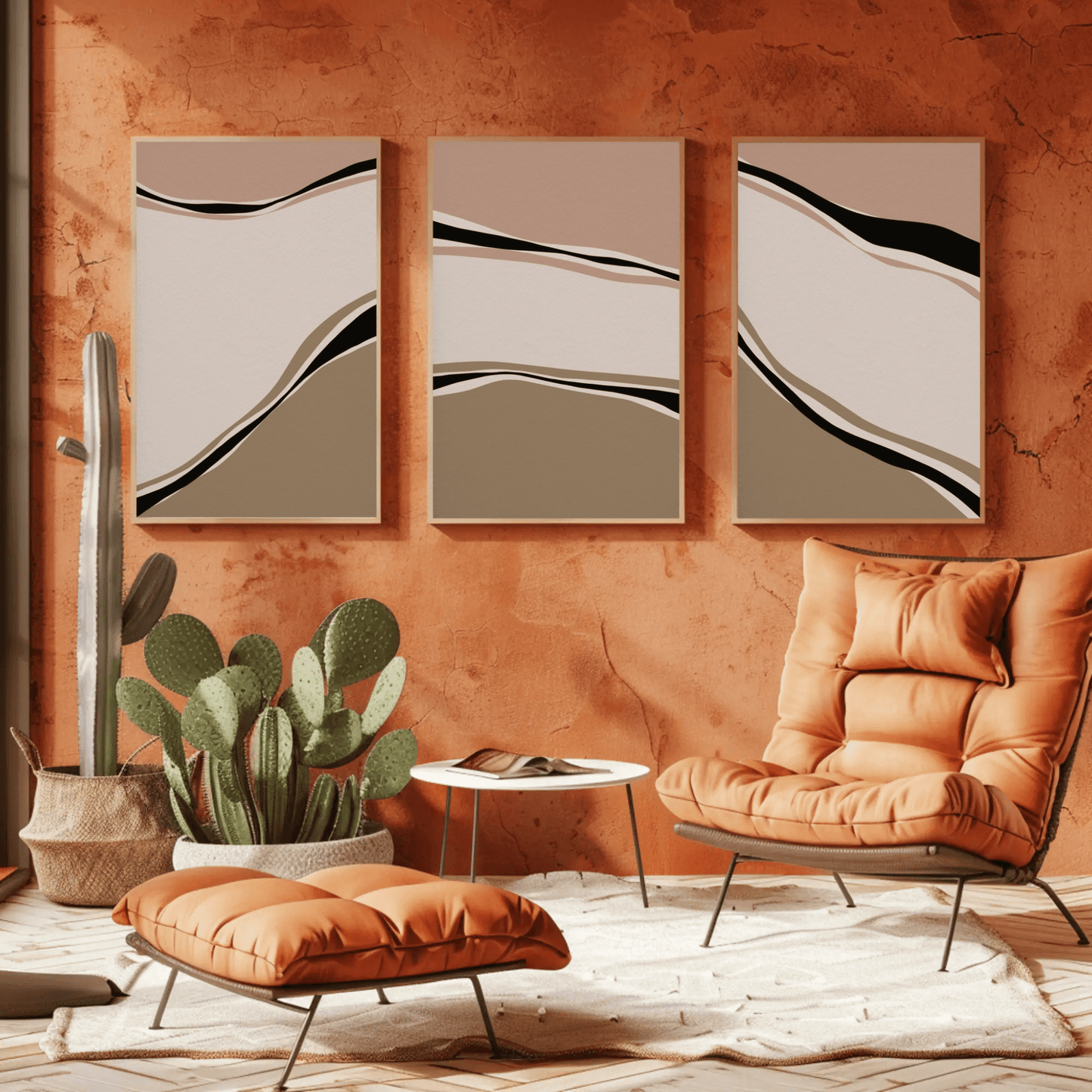 Sahara - Desert Sand Abstract Wall Art