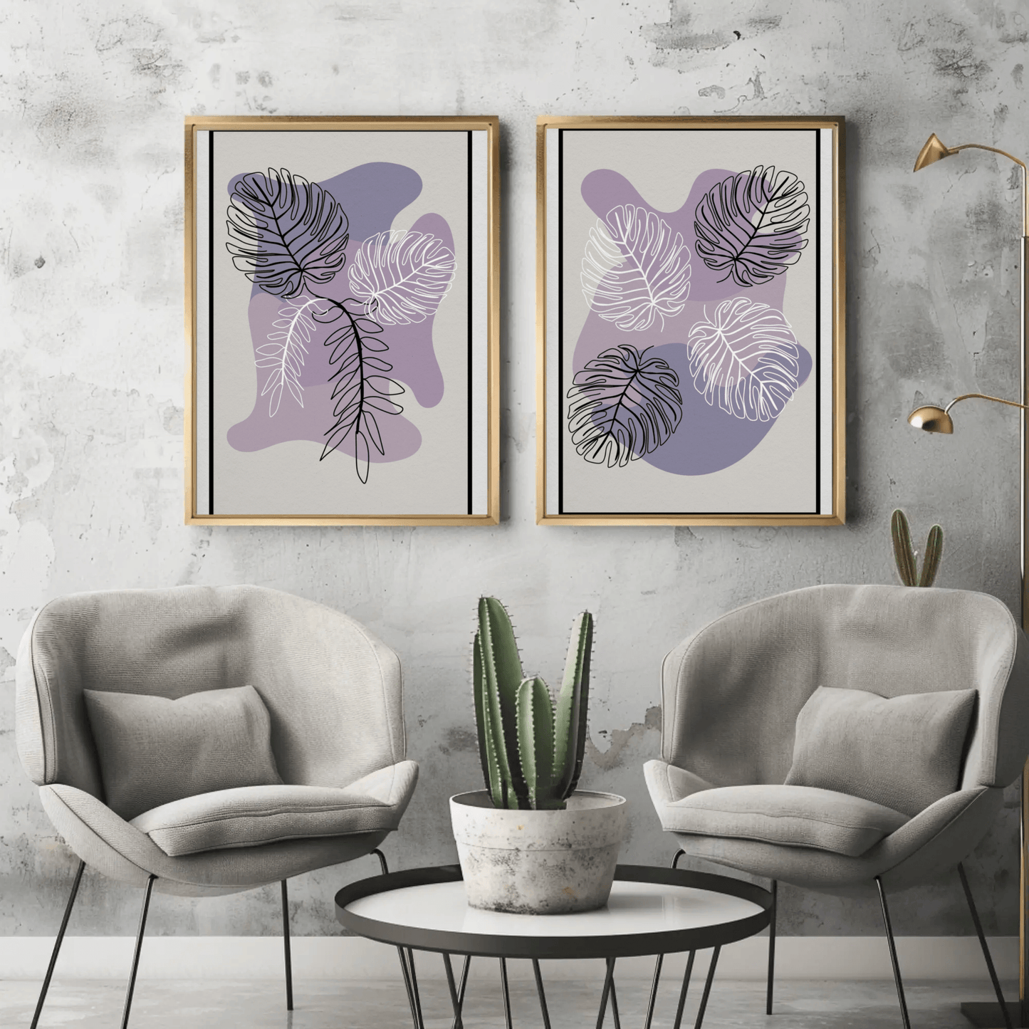 Vintage Bohemian Floral Wall Art