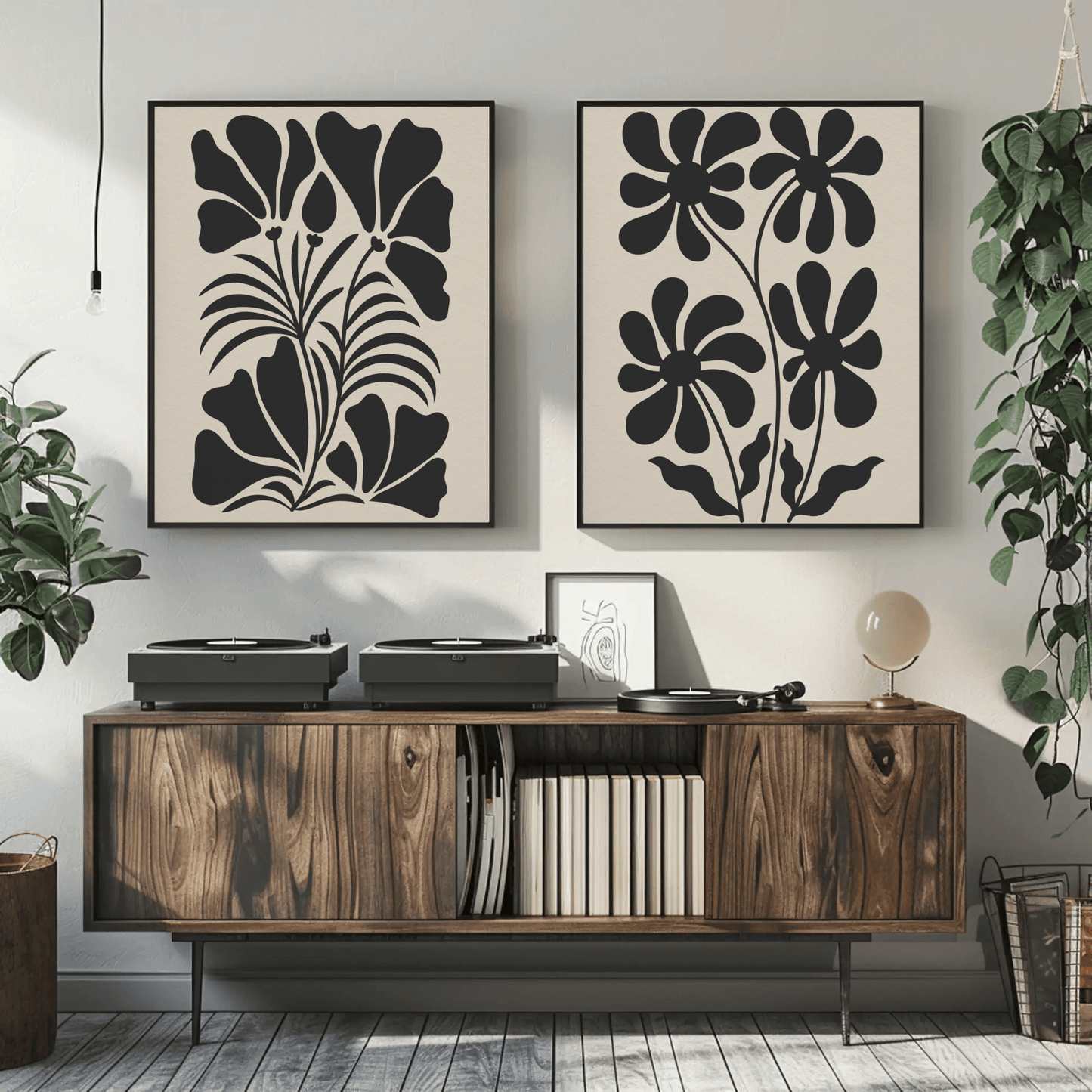 Leafy Retreat Botanical Wall Decor- Set of 2