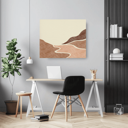 Peaceful Countryside Landscape Wall Art