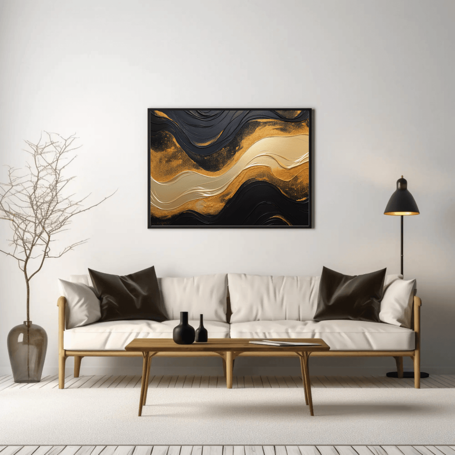 Abstract Layers Wall Art