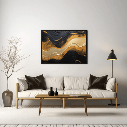 Abstract Layers Wall Art