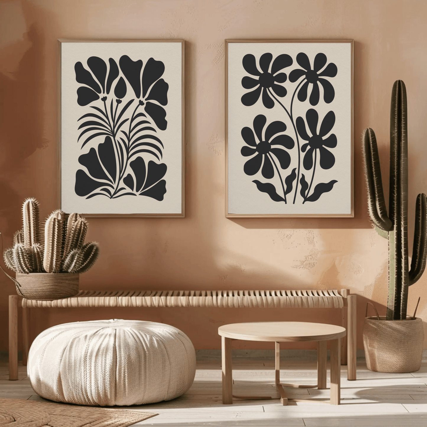 Leafy Retreat Botanical Wall Decor- Set of 2