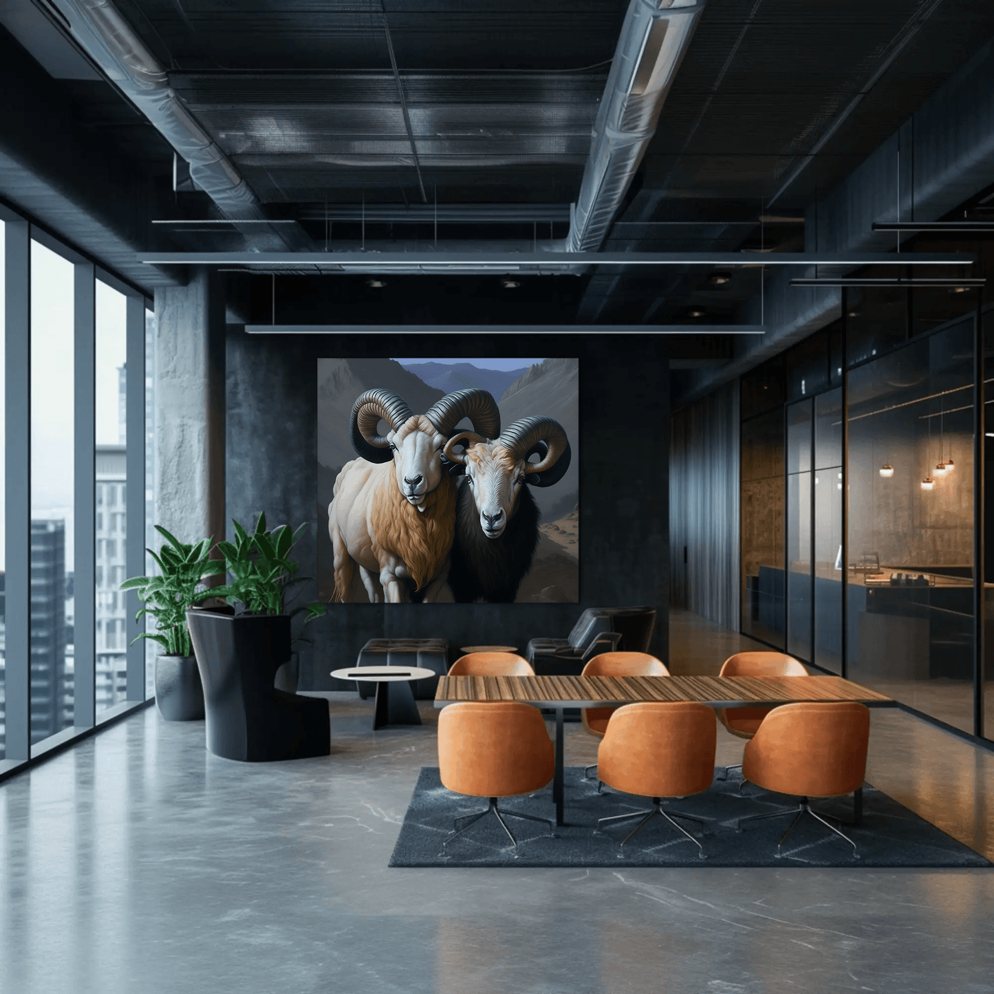 Stunning Ram Wall Art