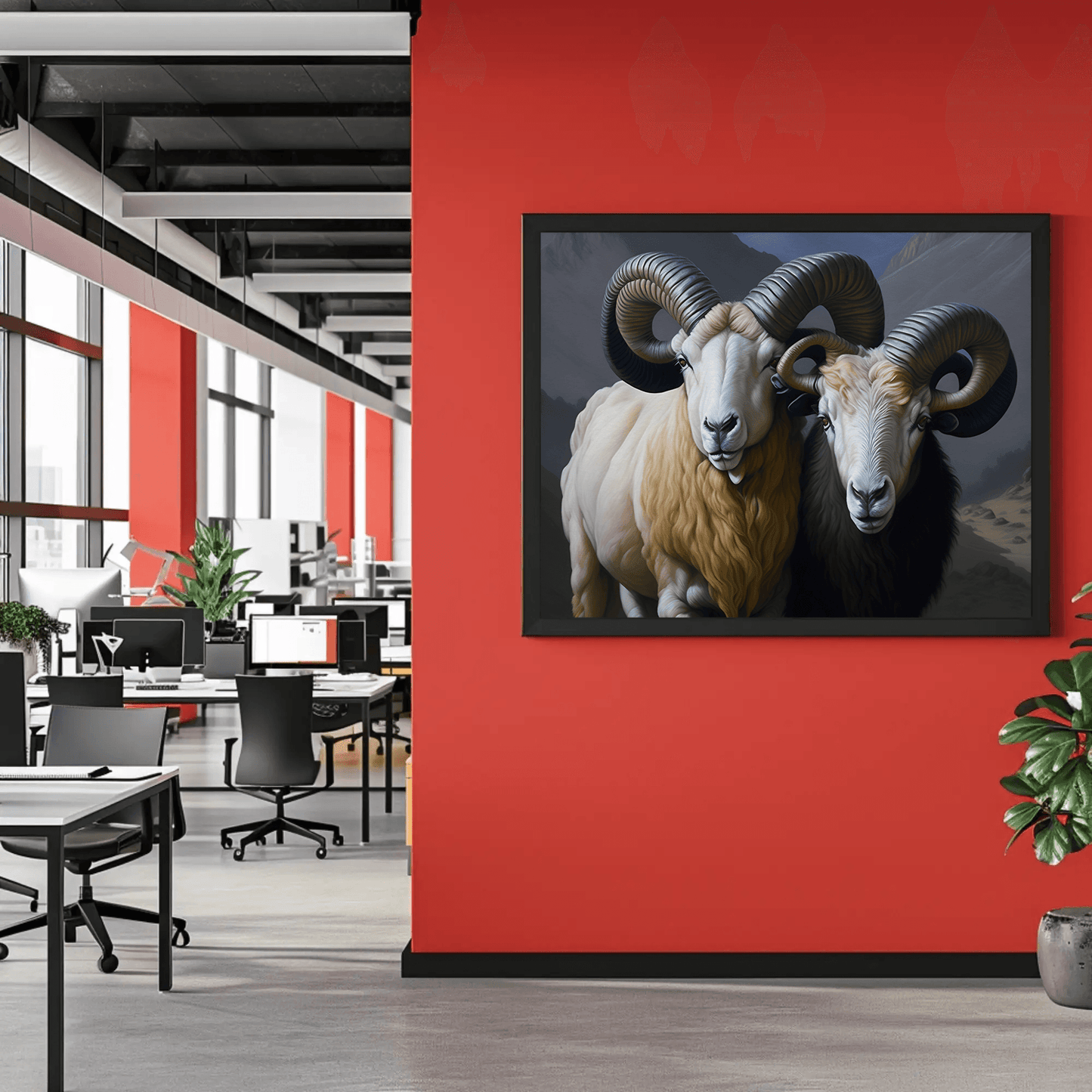 Stunning Ram Wall Art