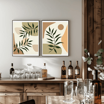 Ethereal Boho Geometric Wall Art