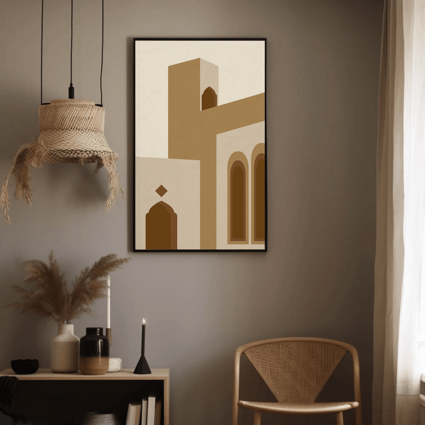 Modern Skyscraper Architecture Wall Art