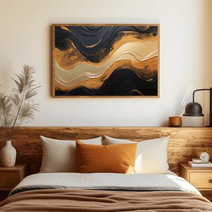 Abstract Layers Wall Art