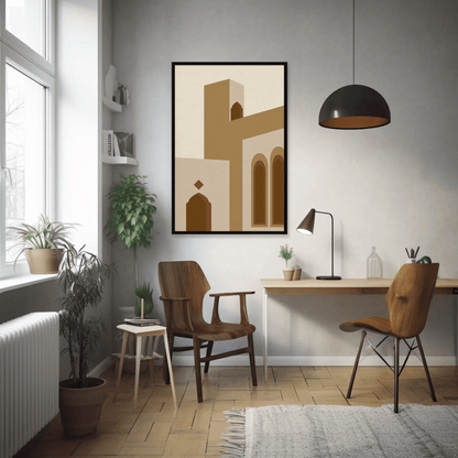 Modern Skyscraper Architecture Wall Art