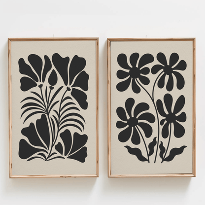 Leafy Retreat Botanical Wall Decor- Set of 2