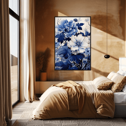 Floral Symphony Abstract Wall Art