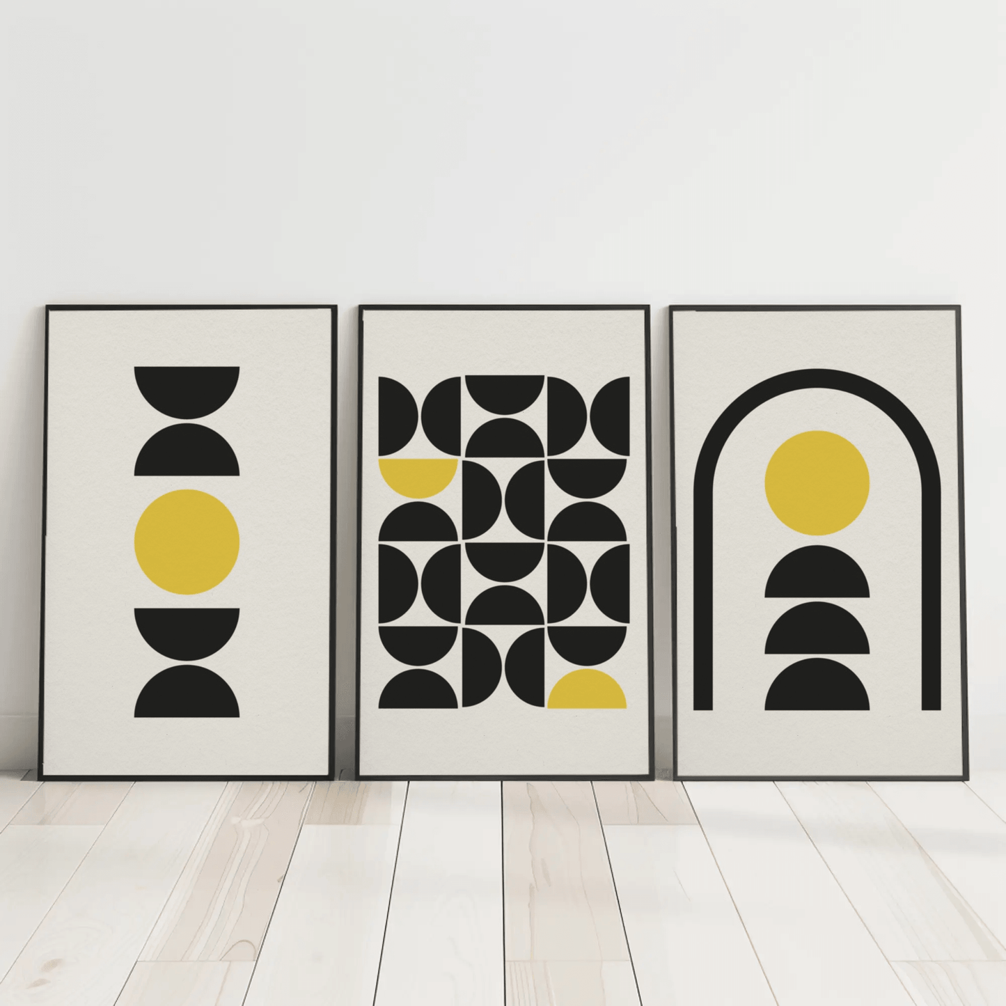 Boheme - Boho Abstract Shapes Minimal Abstract Wall Art