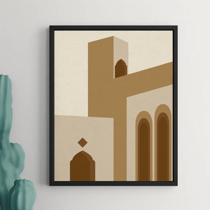 Modern Skyscraper Architecture Wall Art