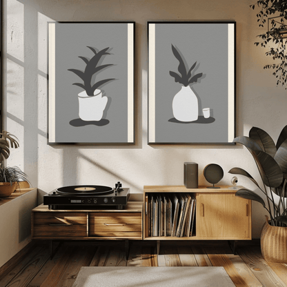 Botanical Garden Bliss Wall Art- Set of 2