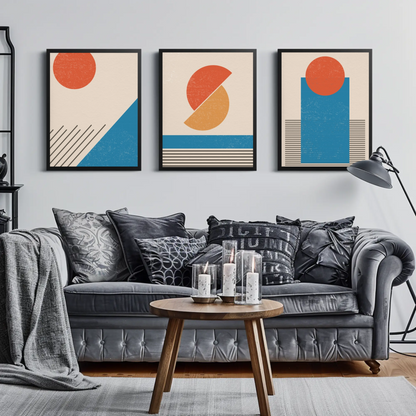 Formae - Geometric Shapes Elements Abstract Wall Art