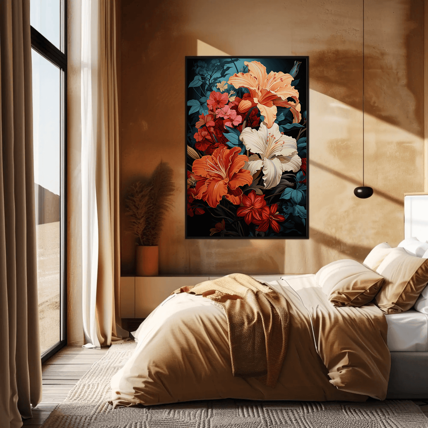 Petals in Motion Wall Art