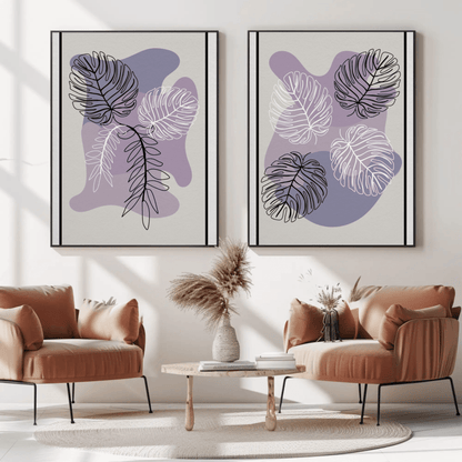 Mystical Boho Feather Wall Art