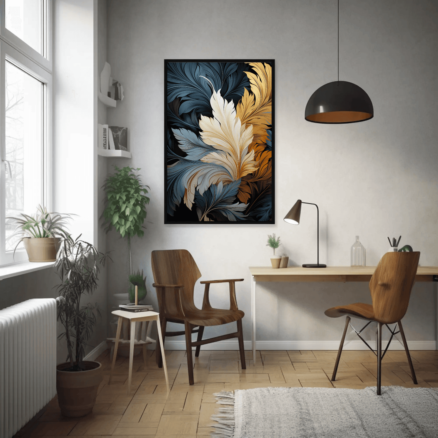 Garden Essence Abstract Wall Art