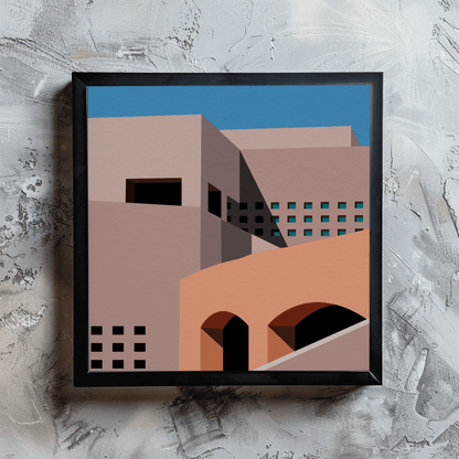 Timeless Landmark Architecture Wall Art