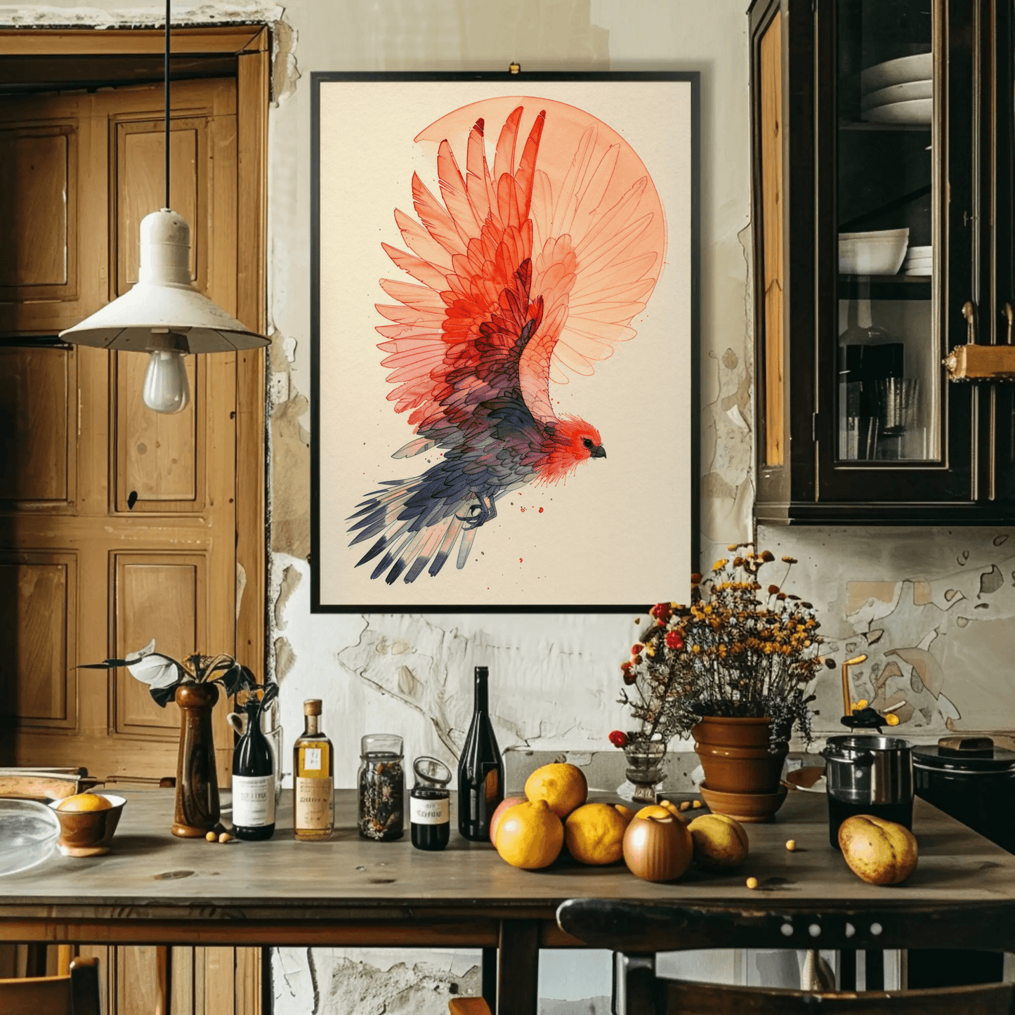 Soaring Elegance Bird Wall Art