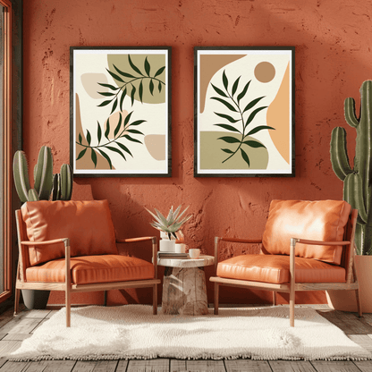 Ethereal Boho Geometric Wall Art