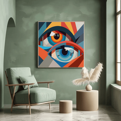 Ethereal Mystical Faces Wall Art