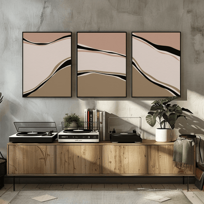 Sahara - Desert Sand Abstract Wall Art