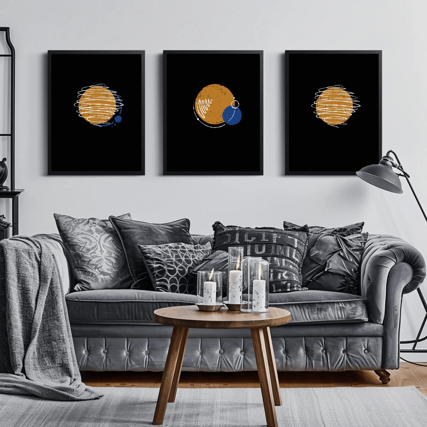 Geometrik - Minimal Geometric Abstract Wall Art