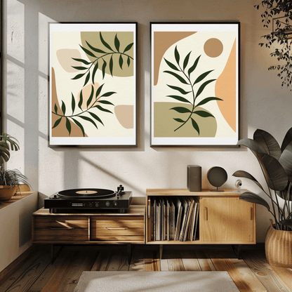 Vibrant Bohemian Abstract Wall Art