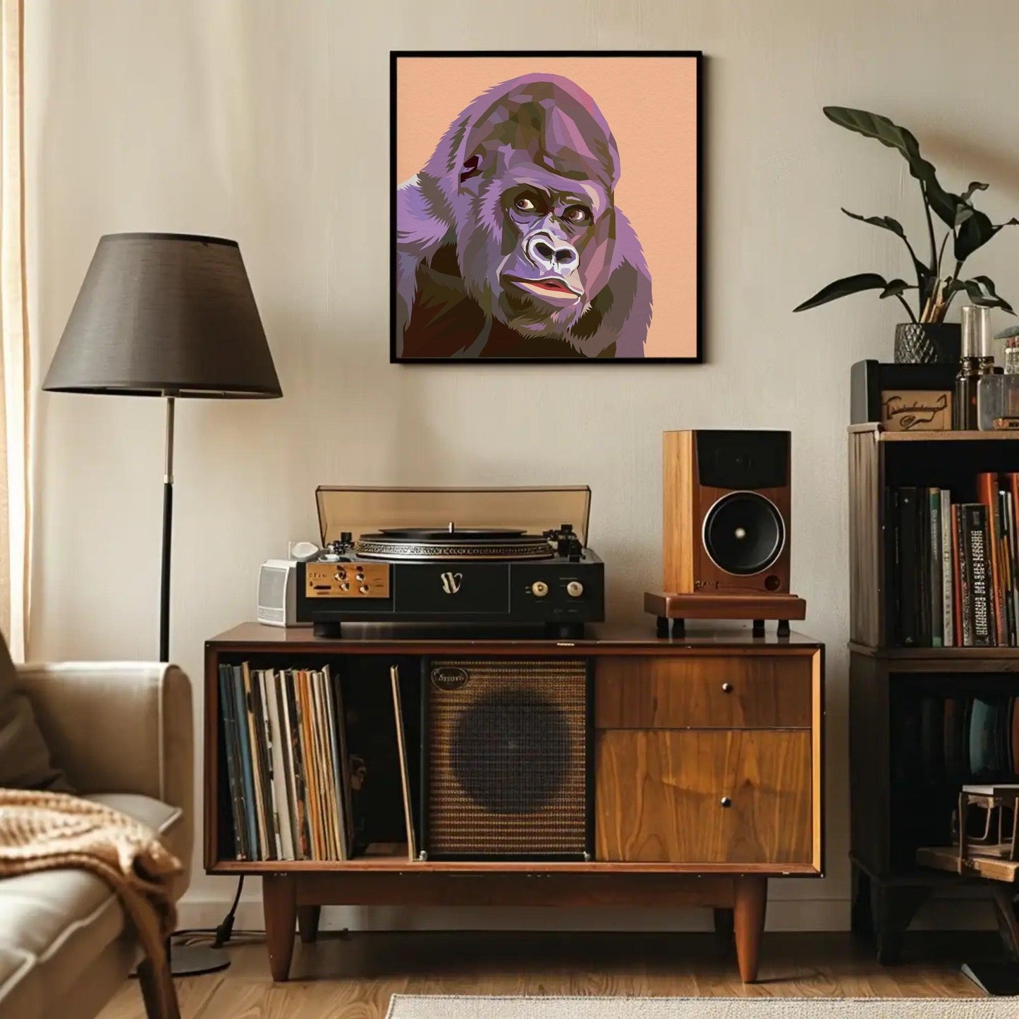 Gorilla Animal Wall Art