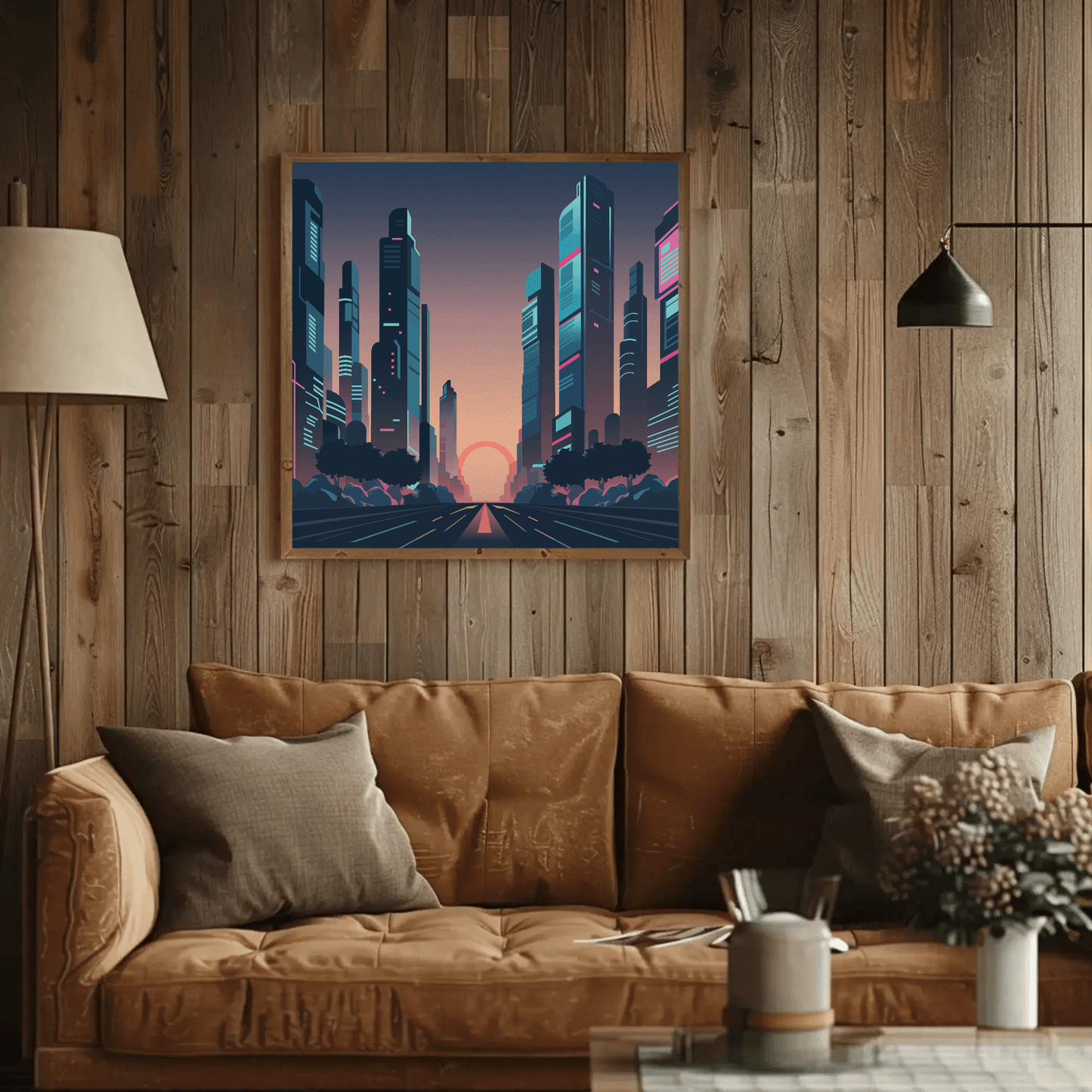 Majestic Cityscape Architecture Wall Art