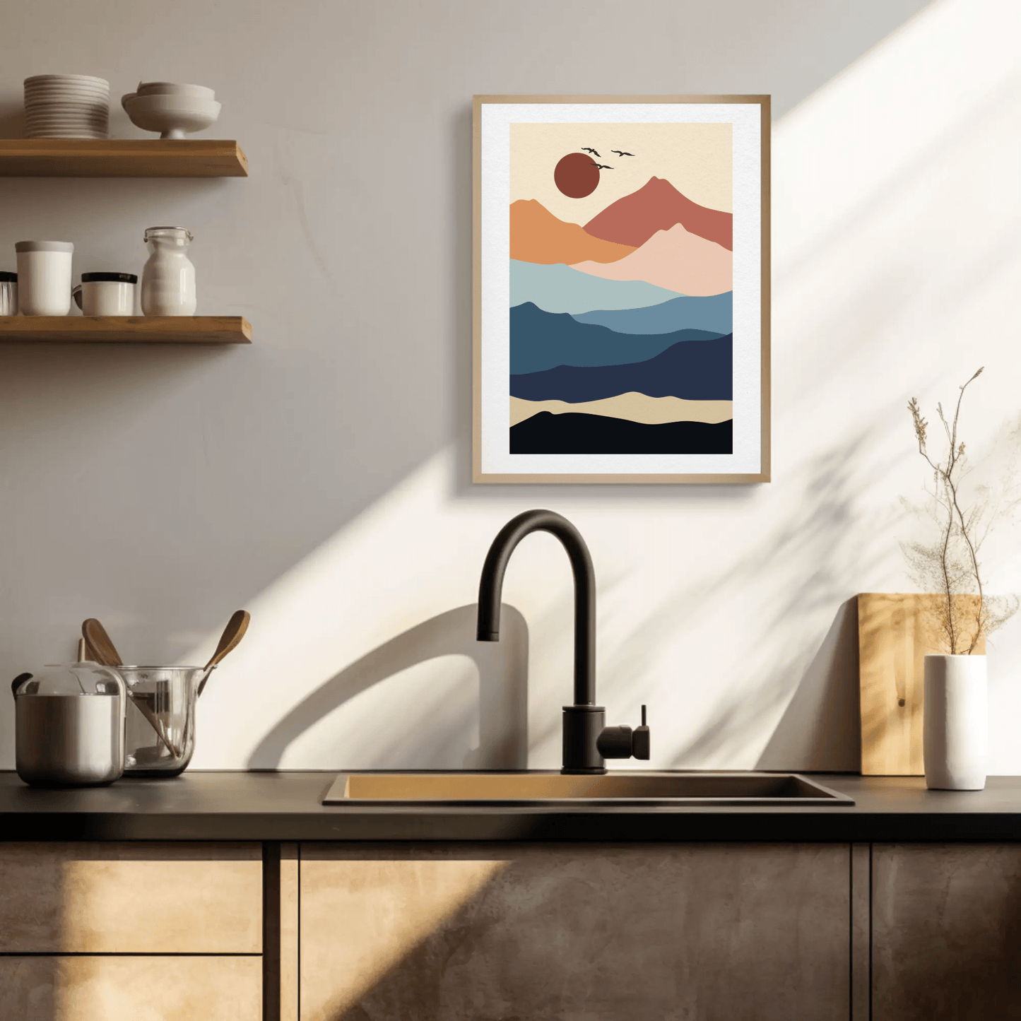 Majestic Canyon Landscape Wall Art