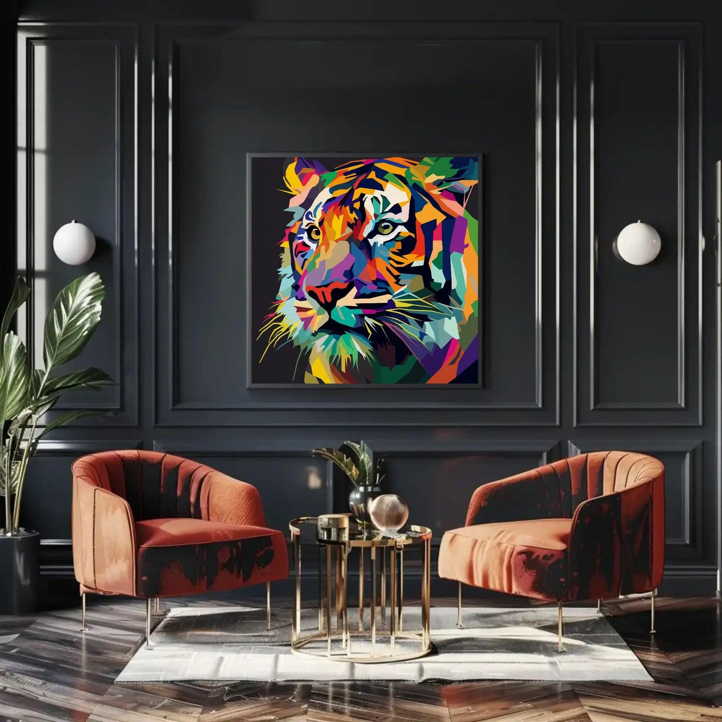 Majestic Tiger Animal Wall Art