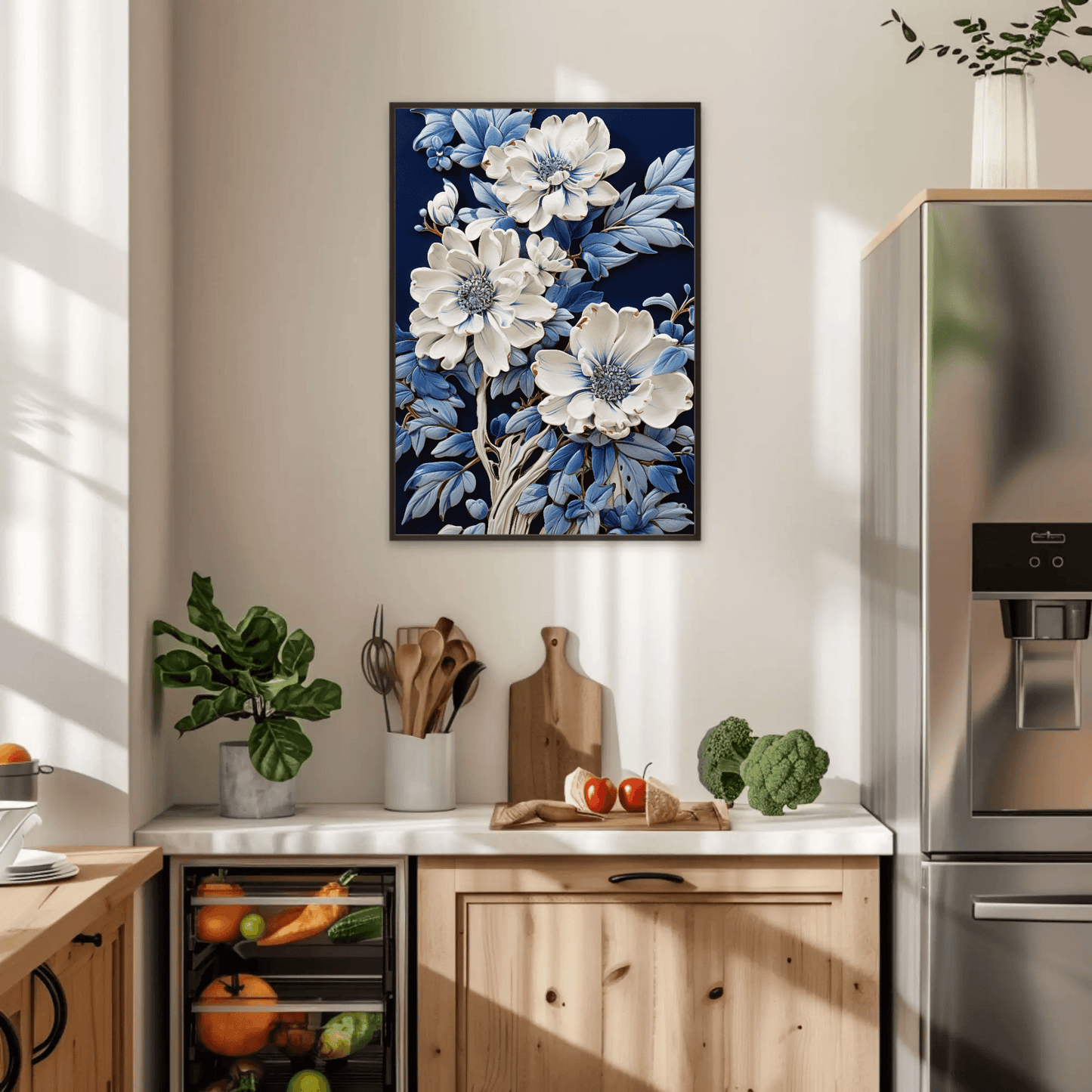 Ethereal Blossoms Wall Art