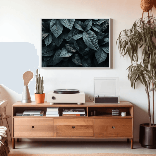 Abstract Floral Harmony Wall Art