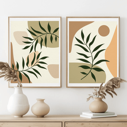 Ethereal Boho Geometric Wall Art