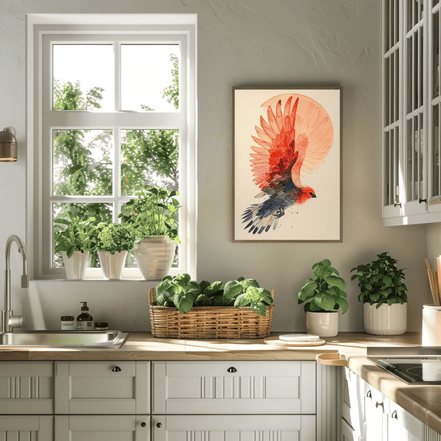 Soaring Elegance Bird Wall Art