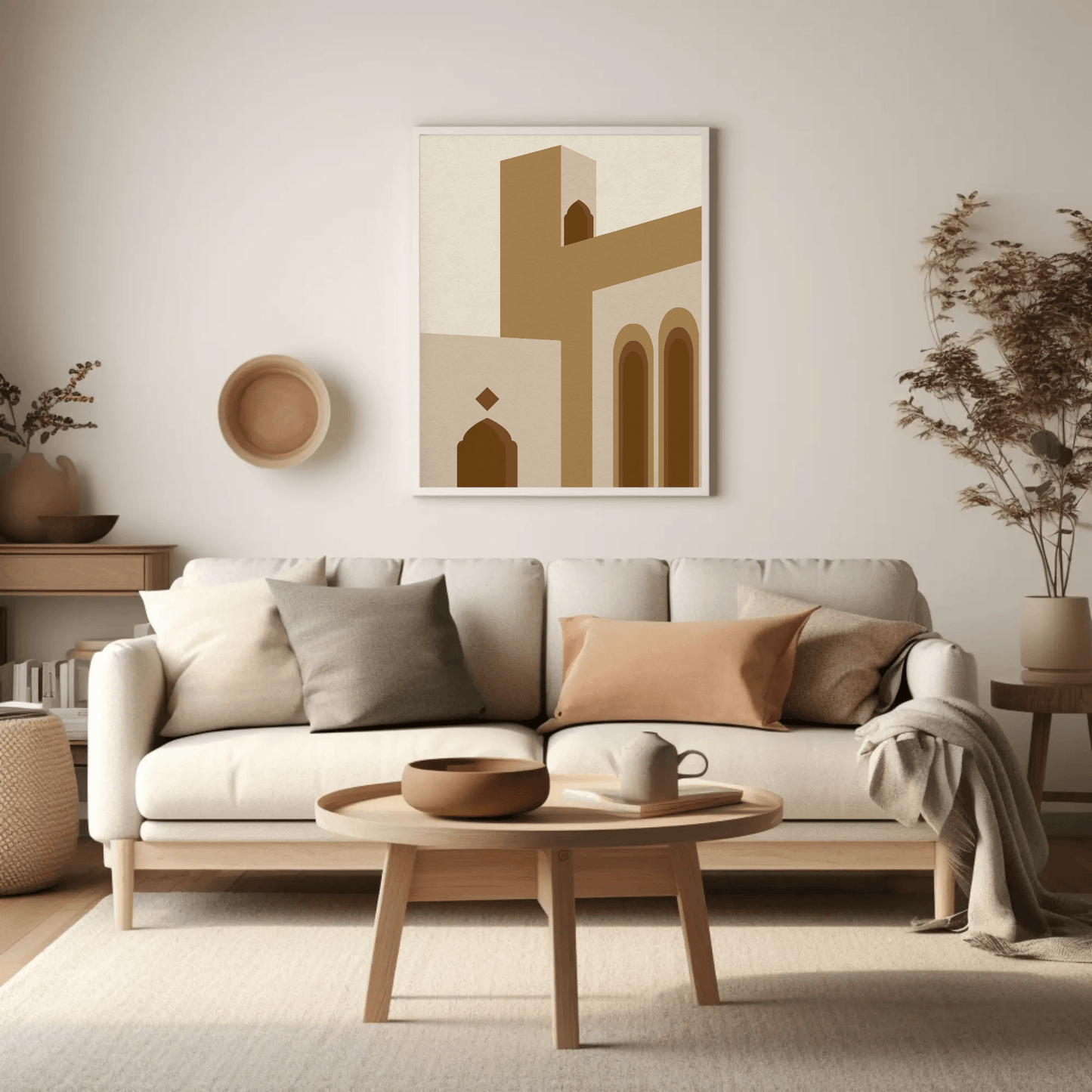 Modern Skyscraper Architecture Wall Art