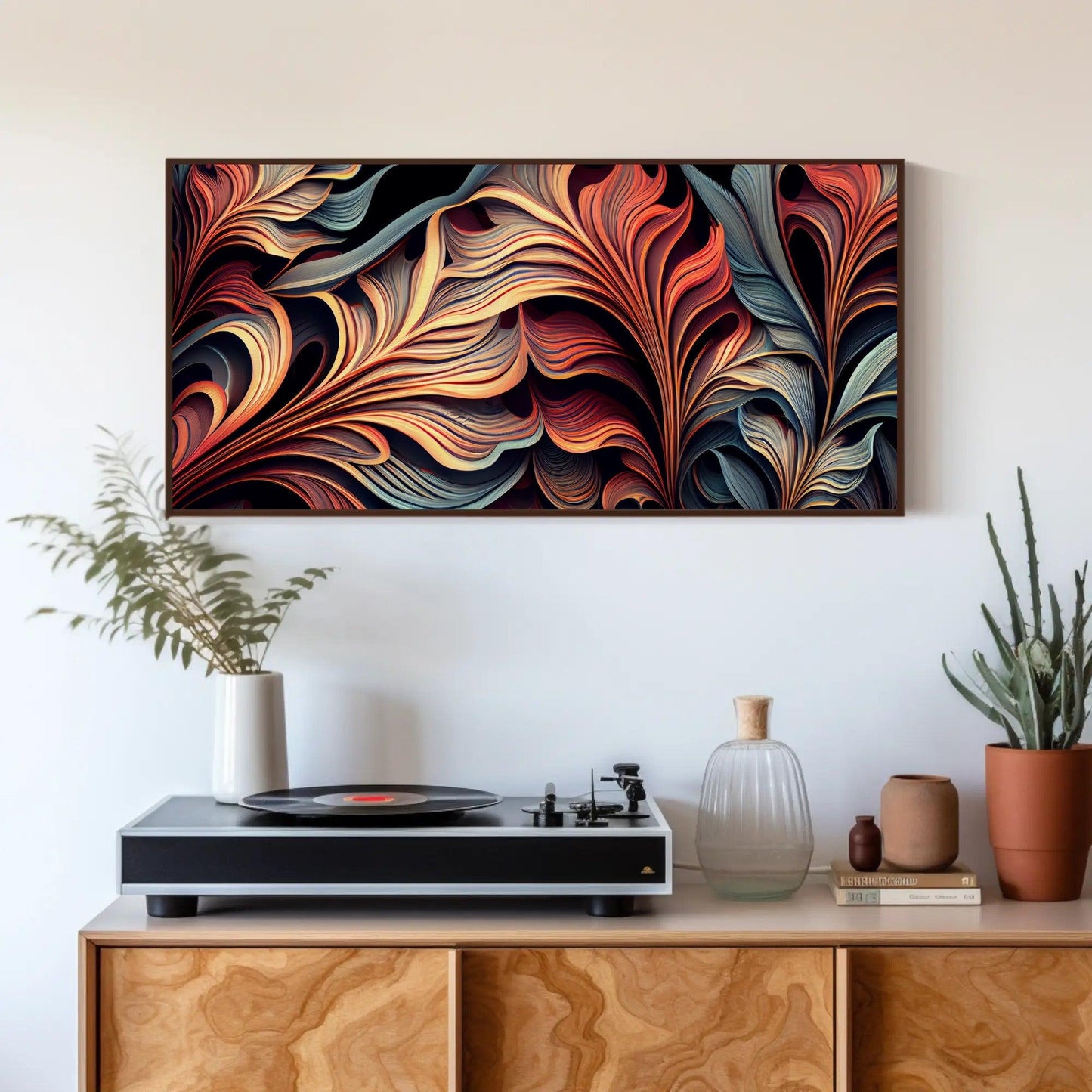 Blooming Abstraction Wall Art