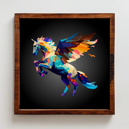 Vibrant Pegasus Wall Art