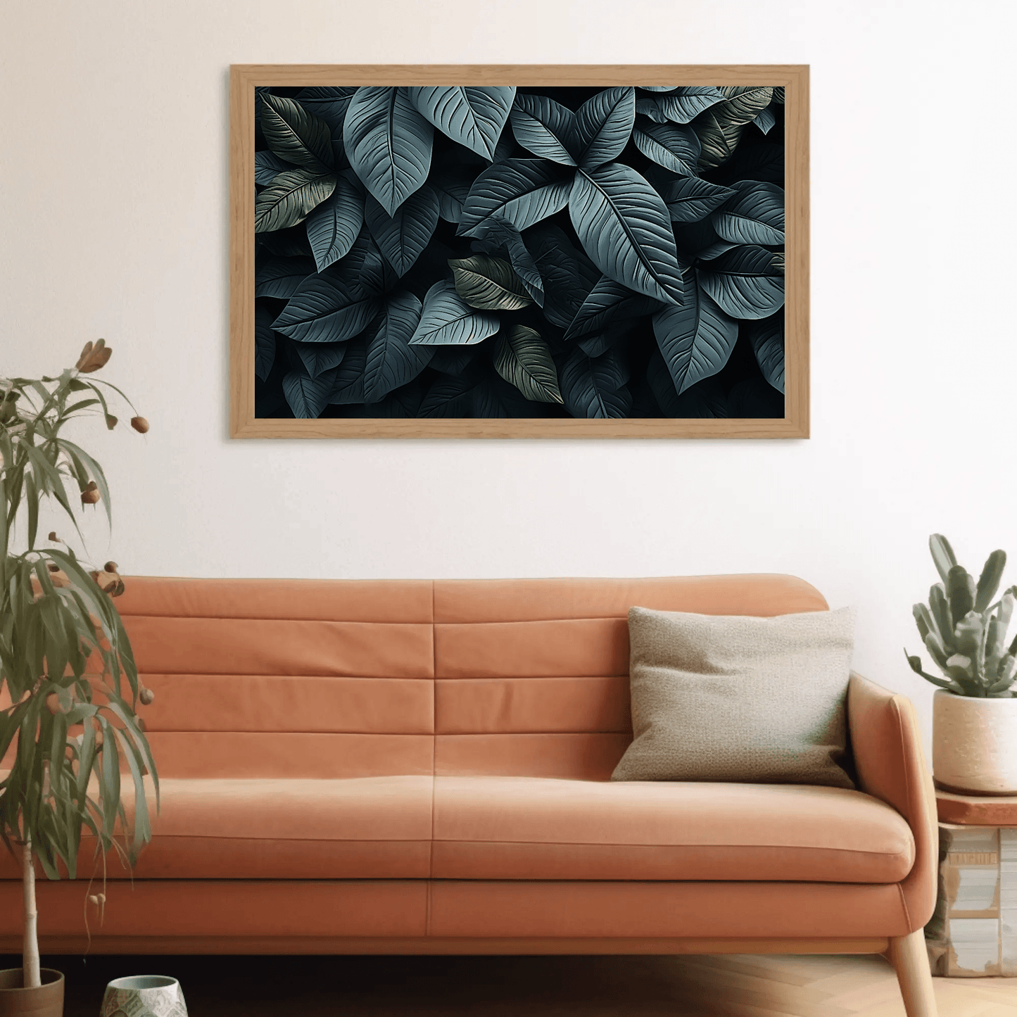 Abstract Floral Harmony Wall Art